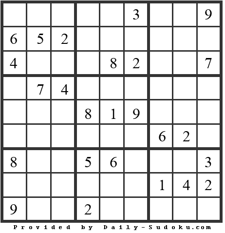 Daily Sudoku