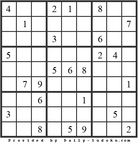 Daily Sudoku