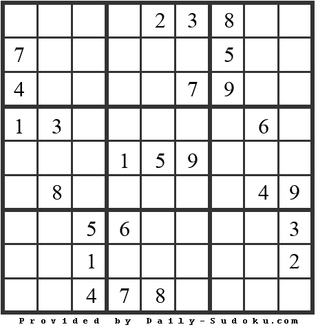 Daily Sudoku