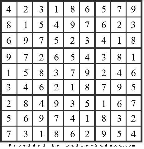 Daily Sudoku