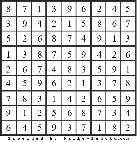 Daily Sudoku