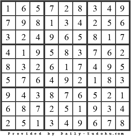 Daily Sudoku