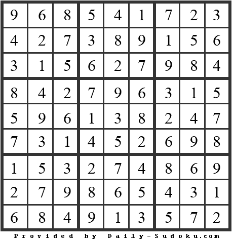 Daily Sudoku