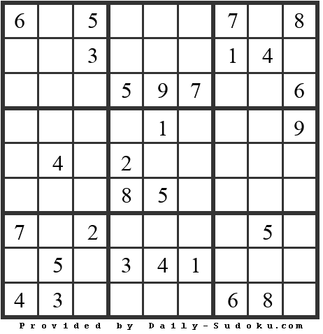 Daily Sudoku