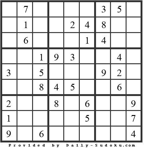 Daily Sudoku
