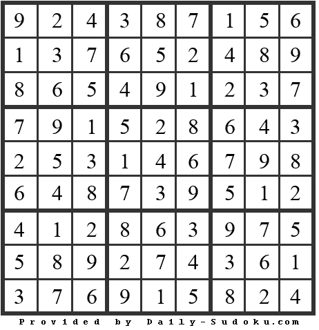 Daily Sudoku