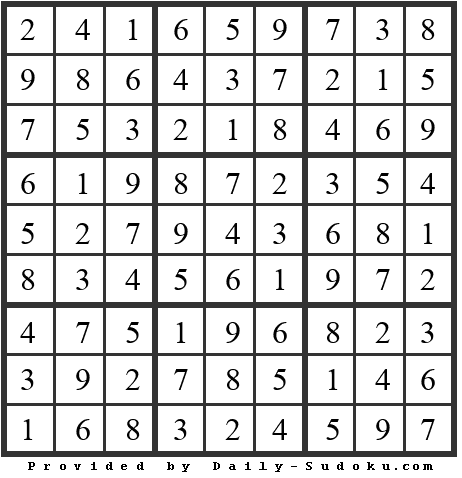 Daily Sudoku