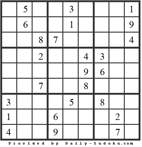 Daily Sudoku