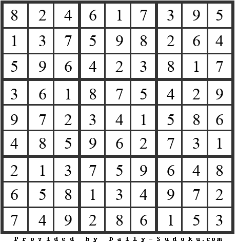 Daily Sudoku