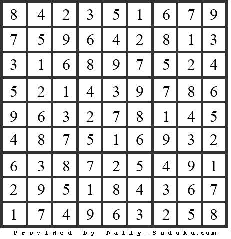Daily Sudoku