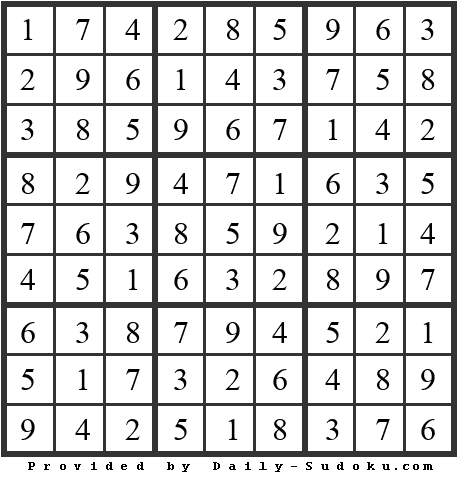 Daily Sudoku
