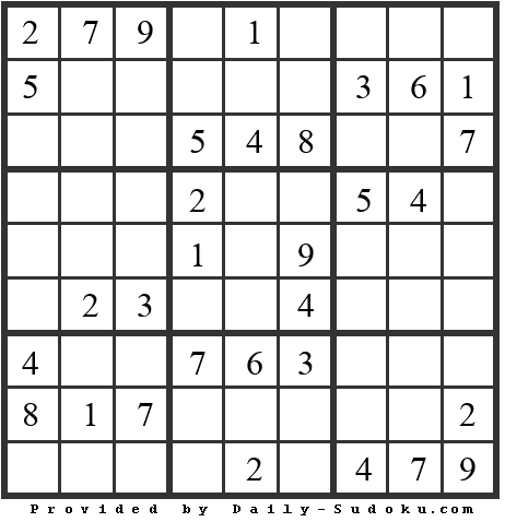 Daily Sudoku