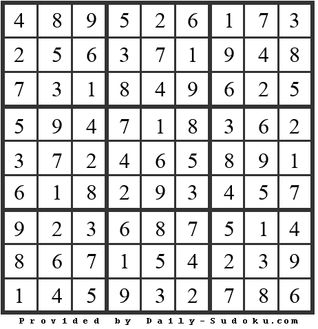 Daily Sudoku