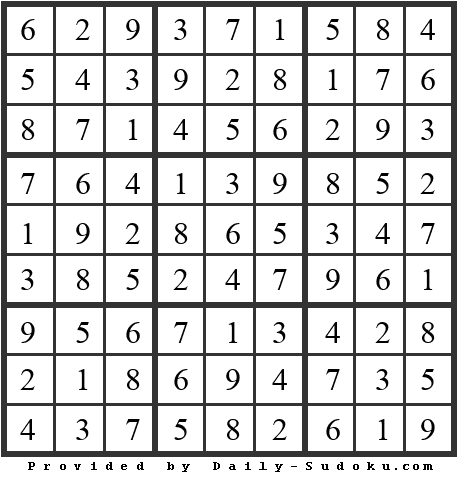 Daily Sudoku