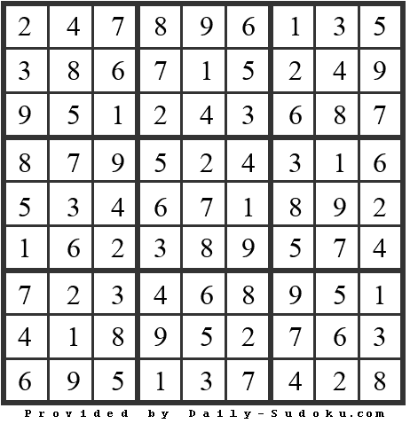 Daily Sudoku