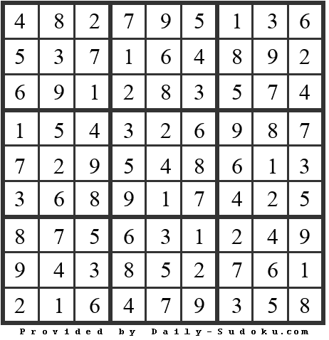 Daily Sudoku