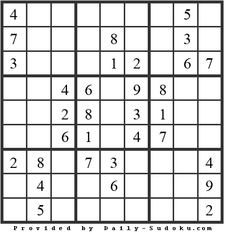 Daily Sudoku