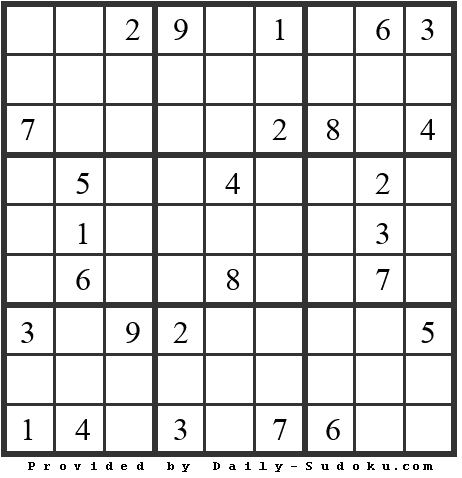 Daily Sudoku