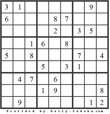 Daily Sudoku