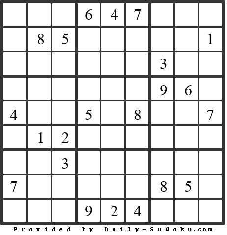 Daily Sudoku