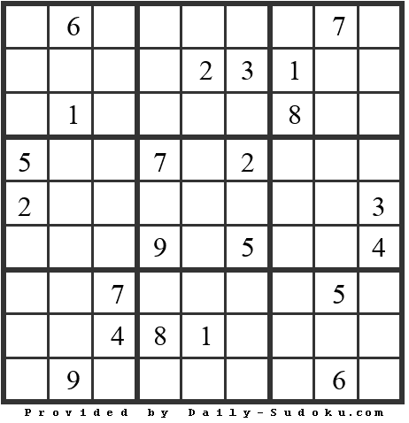 Daily Sudoku
