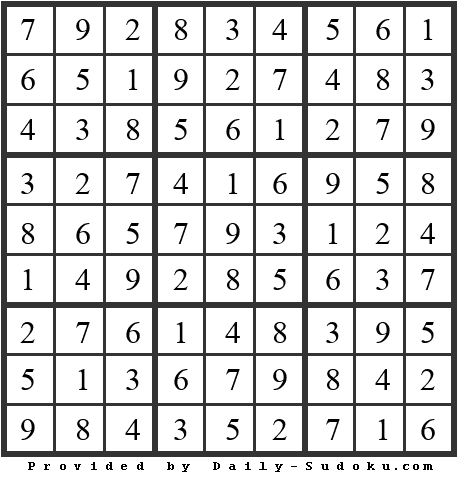 Daily Sudoku