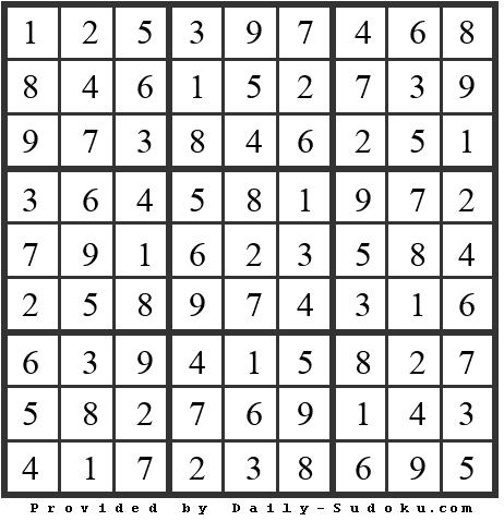 Daily Sudoku
