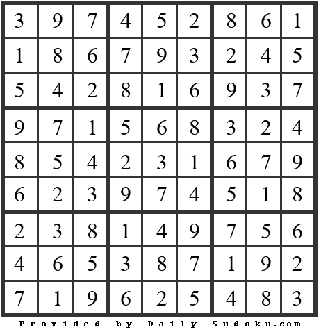 Daily Sudoku