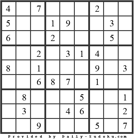 Daily Sudoku