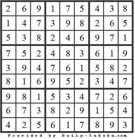 Daily Sudoku