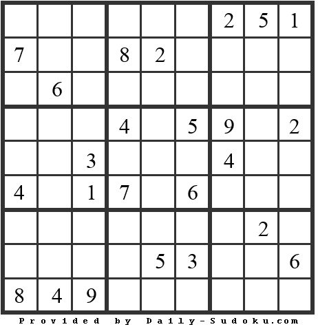 Daily Sudoku