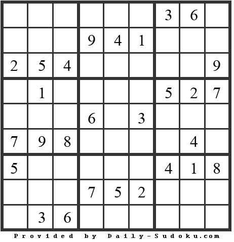 Daily Sudoku