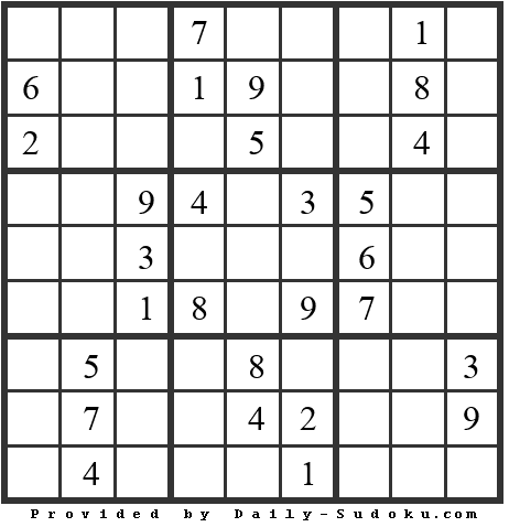 Daily Sudoku