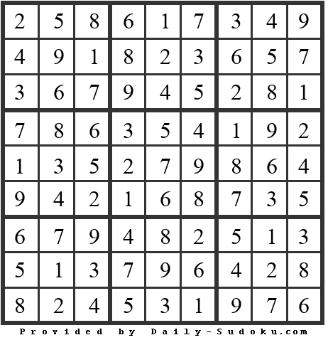 Daily Sudoku