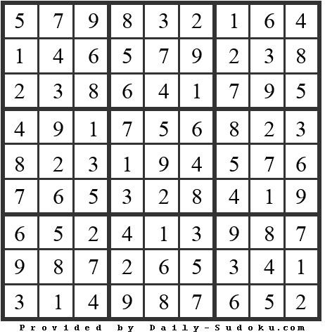 Daily Sudoku