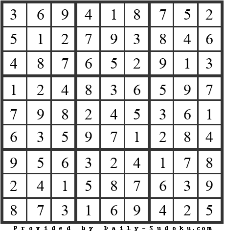 Daily Sudoku