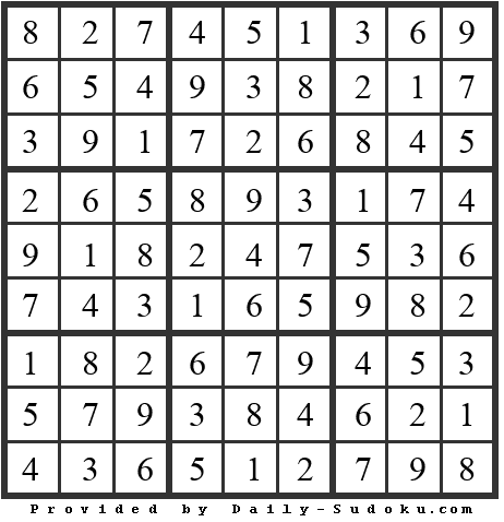 Daily Sudoku