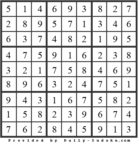 Daily Sudoku
