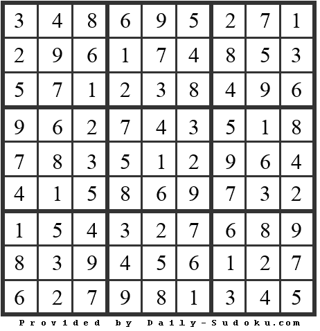 Daily Sudoku