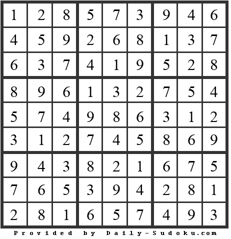 Daily Sudoku