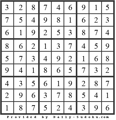 Daily Sudoku