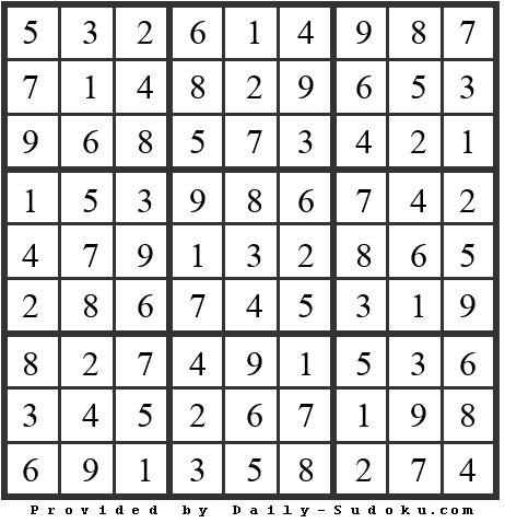 Daily Sudoku