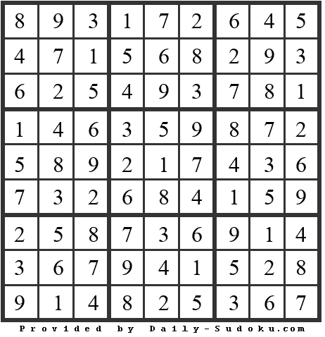 Daily Sudoku