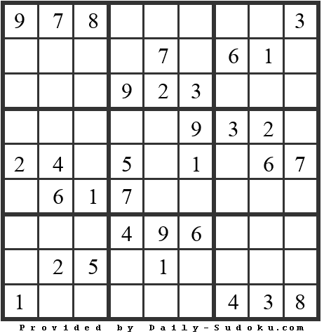 Daily Sudoku