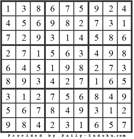 Daily Sudoku