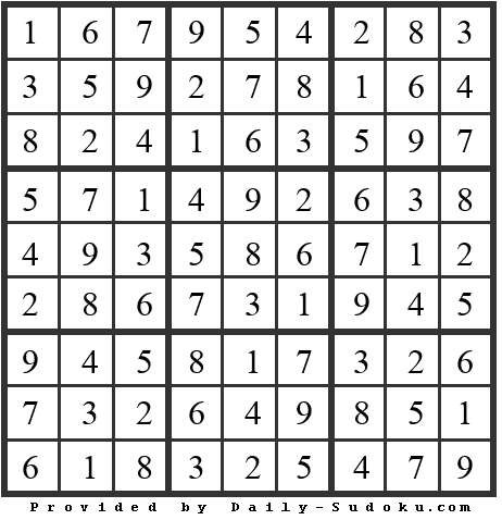 Daily Sudoku