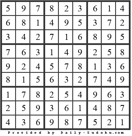 Daily Sudoku