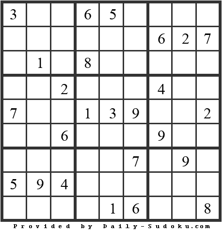 Daily Sudoku