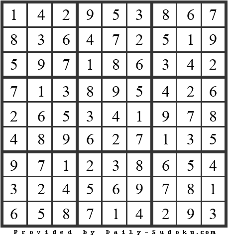 Daily Sudoku