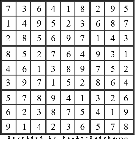 Daily Sudoku